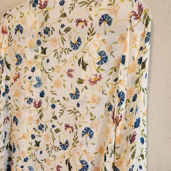 Soft Surroundings Floral Embroidered Kimono Size XS - Picture 11 of 11